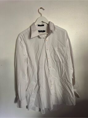 Kirkland Signature Dress Shirt, Size 16 1/2, 100% Cotton, Professional Workwear